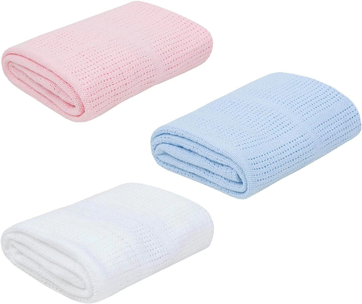 Personalised Cellular Baby Blanket